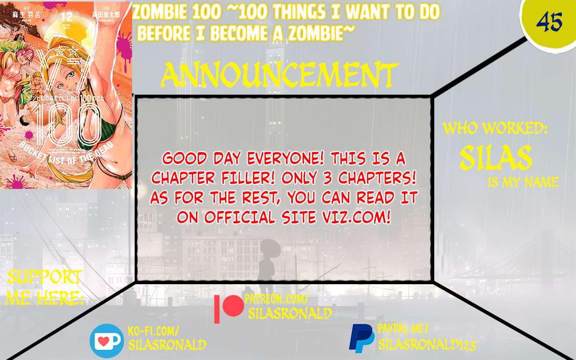 Zombie 100 ~100 Things I Want To Do Before I Become A Zombie~ Chapter 45 1